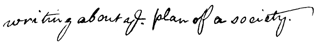 1756 Feb 16 writing